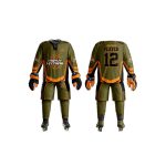 Green Custom Ice Hockey Uniform USA