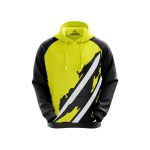 Yellow Mens Training And Gym Hoodies