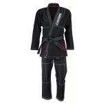 Black judo uniform for competition - Safeer Ahsan Int