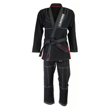 Black judo uniform for competition - Safeer Ahsan Int