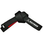 Martial Arts Belt with Black Stripe