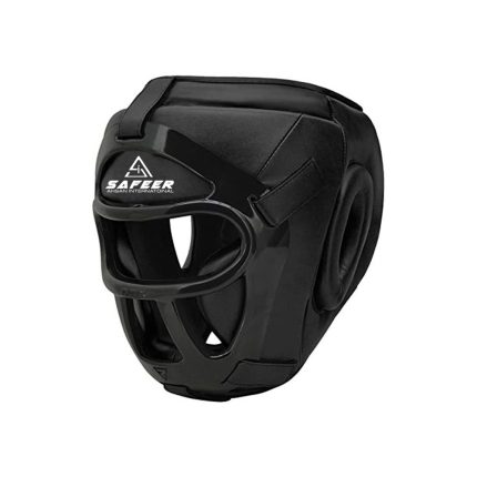 Black best boxing headgear for training