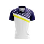 black and white mens polo shirt