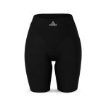 Black Custom Made Padded Cycling Shorts for mens
