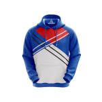 Dark Blue Mens Training And Gym Hoodies