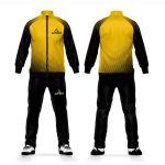 black and Yellow track suit