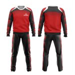 black and red track suit for mens