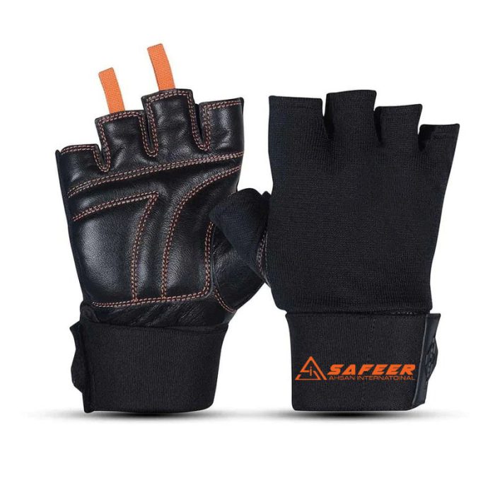 Half finger gloves USA Buy From Safeer Ahsan International Int