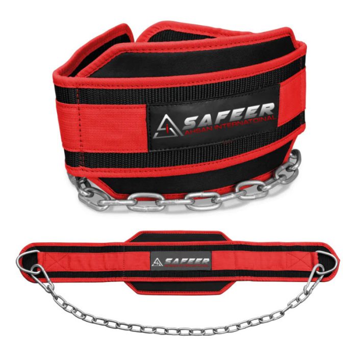 red best dip belt USA At Safeer Ahsan International