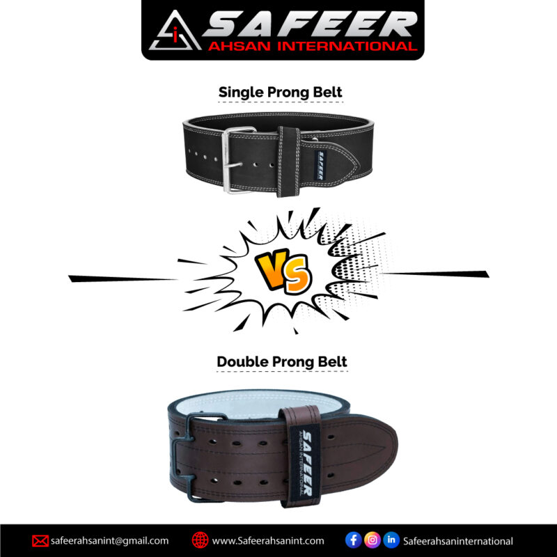 single prong vs double prong belt USA