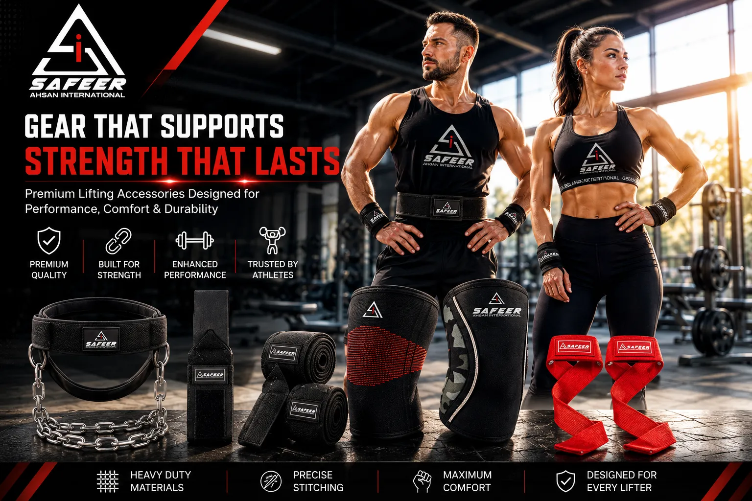 safeer ahsan international weight lifting accessories