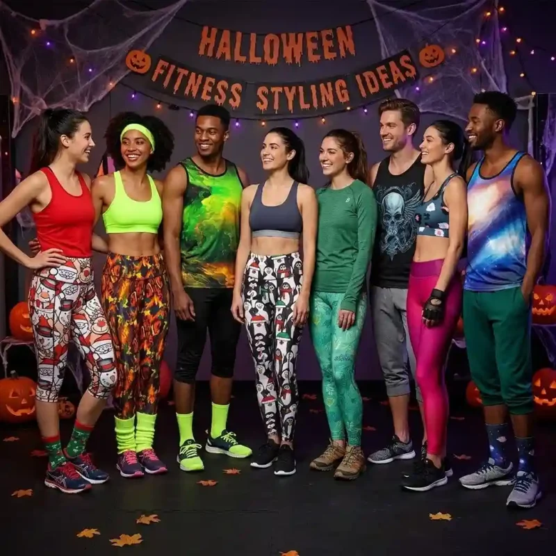 Capri leggings outfit ideas for Halloween