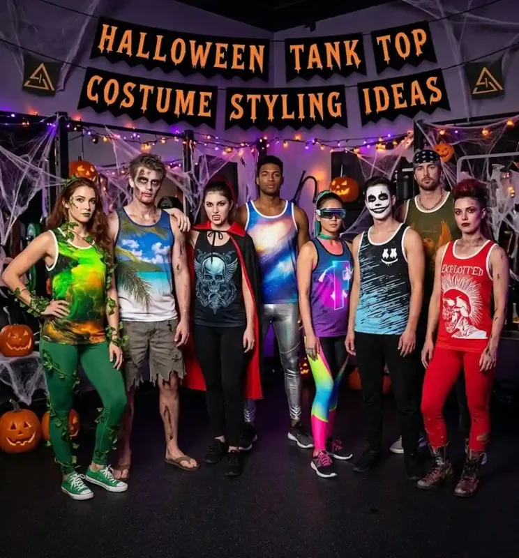 Tank top outfit ideas for Halloween costumes